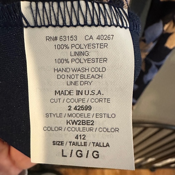 *GENTLY WORN* Vintage Y2K R Wear Rampage JR's LARGE Ruffled Sheer Floral Blouse - Picture 5 of 5